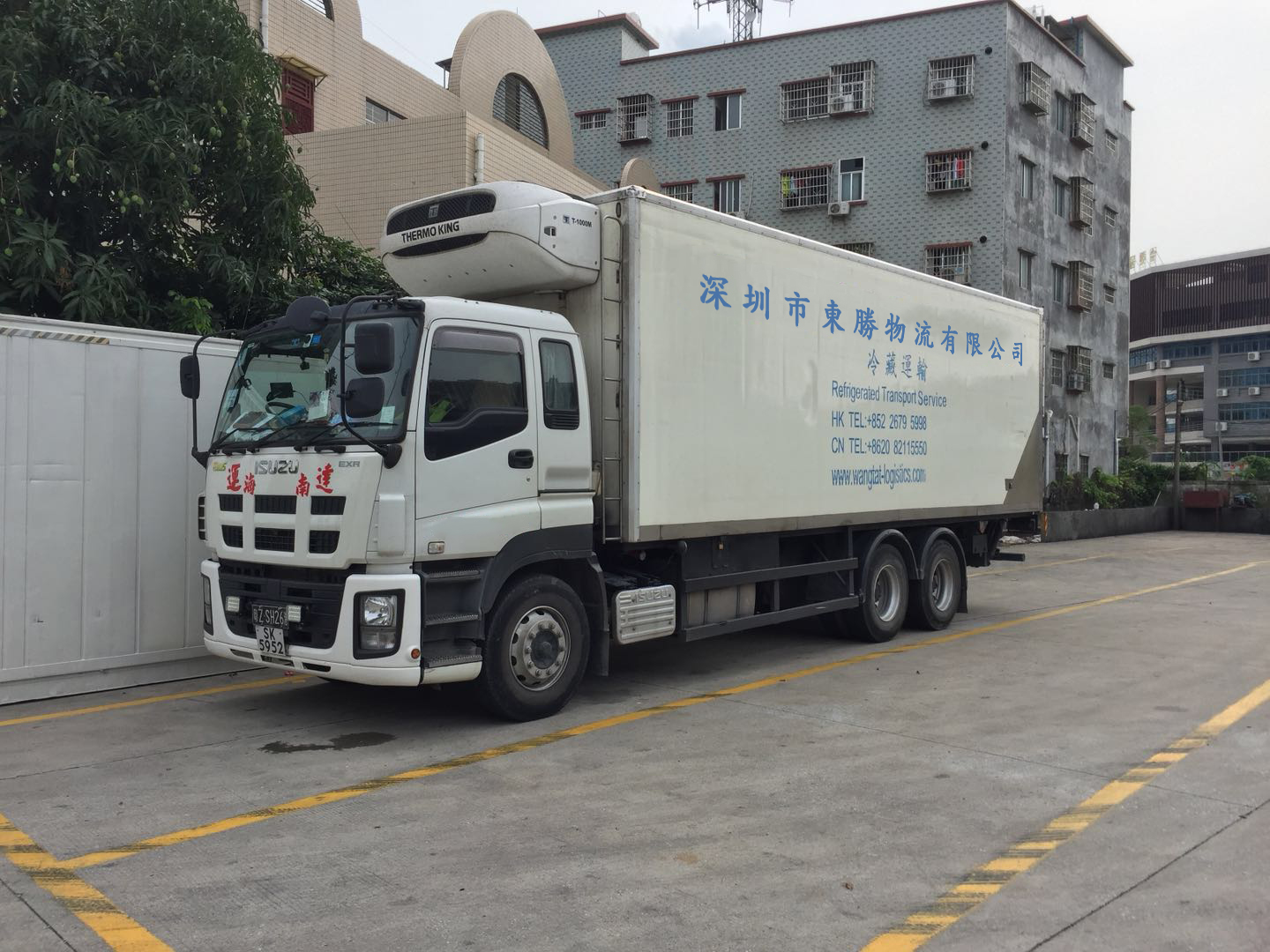中港冷藏車，香港冷藏車，中港冷凍車，香港冷凍車，中港車行，東勝物流