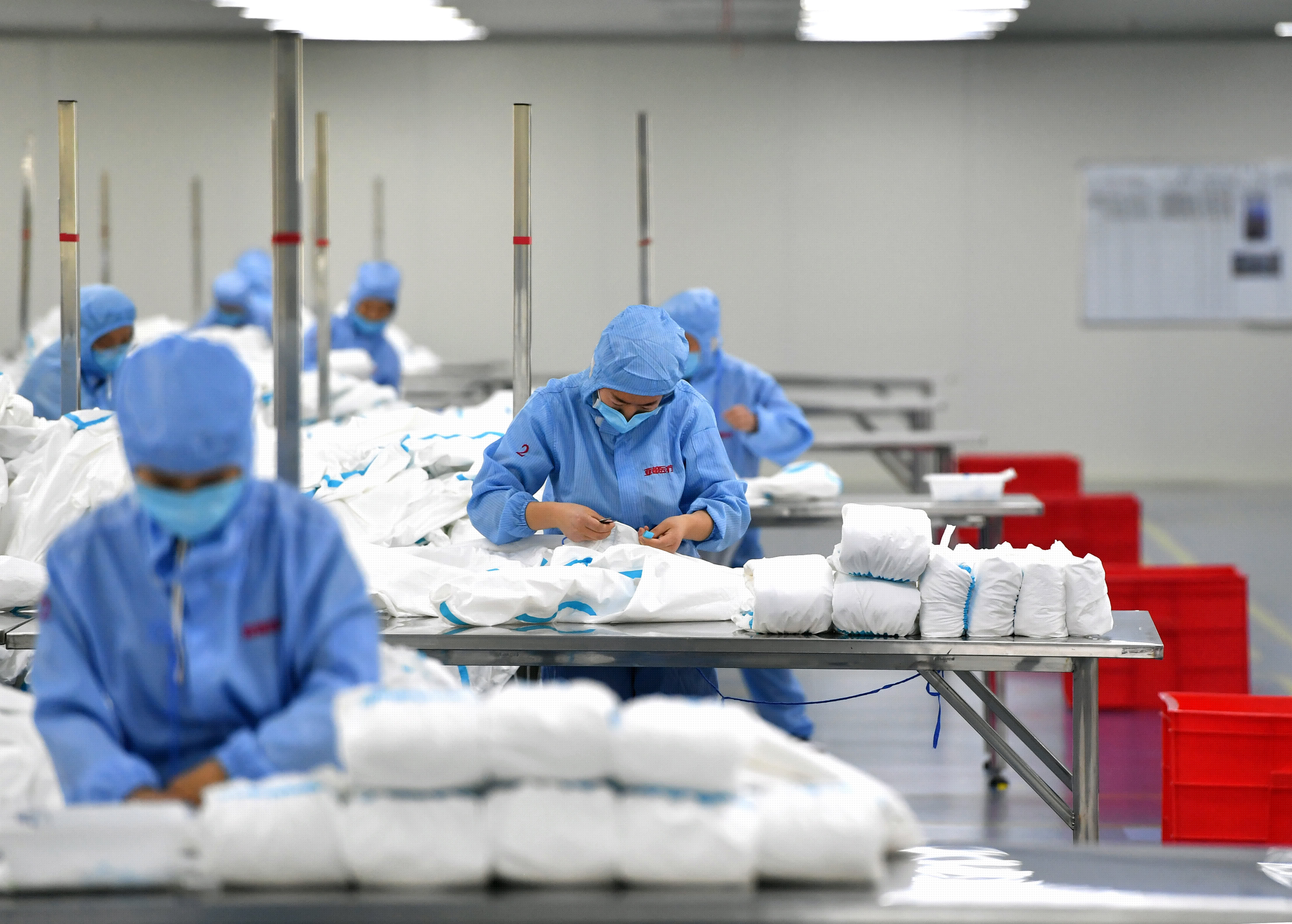 口罩，防護面罩等防護物資出口運輸