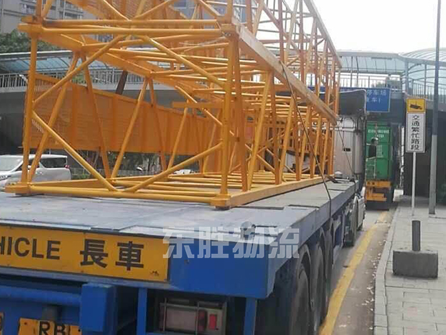 大型鋼材出口專線，建筑材料運輸至香港，超重鋼材香港物流往返運輸案例：